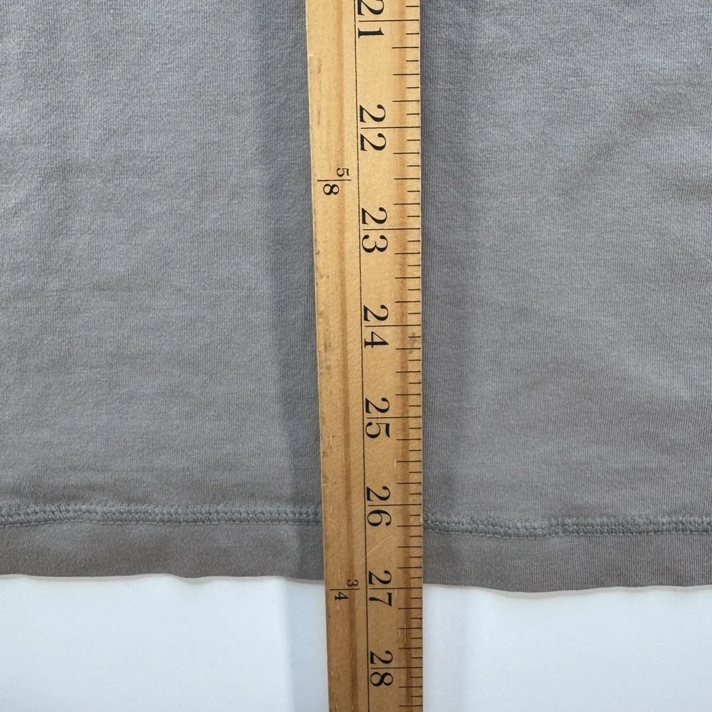 BANANA REPUBLIC Lightweight 1/4 Zip Mens Medium (?) Beige Orange Trim *Read